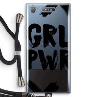 Girl Power #2: Sony Xperia XZ1 Transparant Hoesje met koord