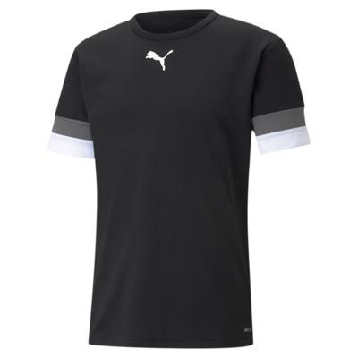 PUMA teamRISE Voetbalshirt Zwart Grijs Wit