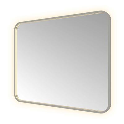 Hotbath &MORE Spiegel direct en indirect LED color changing spiegelverwarming met afstandsbediening Geborsteld gunmetal PVD SSQ180BGP