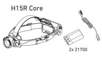 LEDLENSER H15R CORE hoofd zaklamp zwart