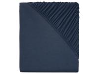 LIVARNO home Jersey hoeslaken 90-100 x 200 cm (Blauw) - thumbnail