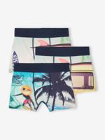 3er-Pack Jungen Boxershorts mit Fotoprint JONEN meerkleurig