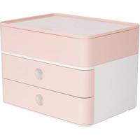 HAN SMART-BOX PLUS ALLISON 1100-86 Ladebox Roze, Wit Aantal lades: 2 - thumbnail