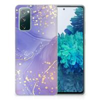 Smartphone hoesje voor Samsung Galaxy S20 FE Watercolor Paars