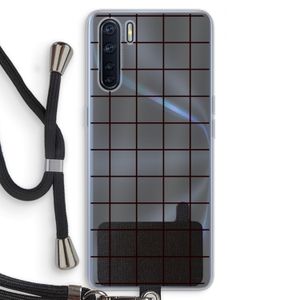 Rooster: Oppo A91 Transparant Hoesje met koord