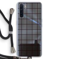 Rooster: Oppo A91 Transparant Hoesje met koord
