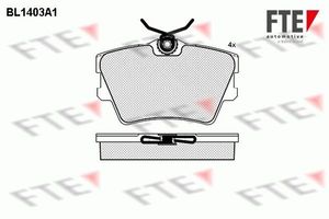 Remblokken set BL1403A1