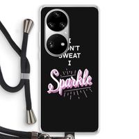 Sparkle quote: Huawei P50 Pro Transparant Hoesje met koord Sparkle quote: Huawei P50 Pro Transparant Hoesje met koord