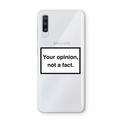 Your opinion: Samsung Galaxy A70 Transparant Hoesje