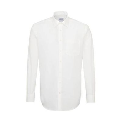 Seidensticker regular fit overhemd ecru