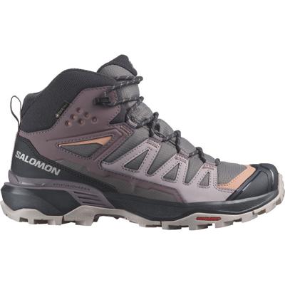 Salomon X ULTRA 360 MID GORE-TEX Hoge Wandelschoen Dames Plum Kitten/Phantom/Cork 6 (39,5)