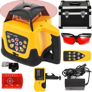 VEVOR Bouw Laser Roterende Laser Laser Waterpas Kruislijn Laser Rotary Laser Level Red Beam 500m Range Waterproof Building Self-Leveling