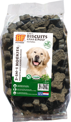 Biofood 3-in-1 mineralenkoekjes naturel hond 500gr