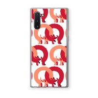 Dogs: Samsung Galaxy Note 10 Transparant Hoesje
