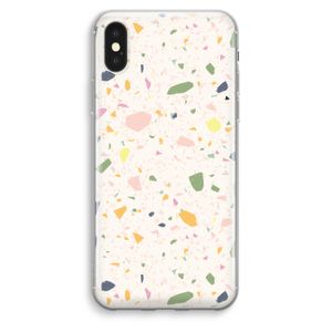 Terrazzo N°21: iPhone XS Max Transparant Hoesje
