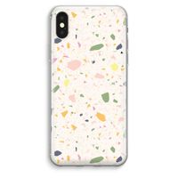 Terrazzo N°21: iPhone XS Max Transparant Hoesje