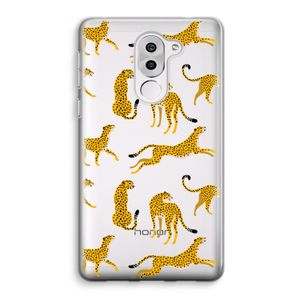 Luipaard: Honor 6X Transparant Hoesje