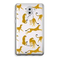 Luipaard: Honor 6X Transparant Hoesje