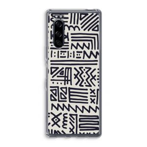 Marrakech print: Sony Xperia 5 Transparant Hoesje