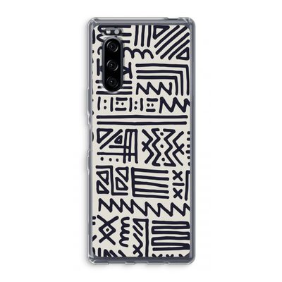 Marrakech print: Sony Xperia 5 Transparant Hoesje