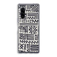 Marrakech print: Sony Xperia 5 Transparant Hoesje