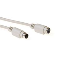 ACT AK3233 Toetsenbord/Muis Verlengkabel PS/2 male/PS/2 female - 3 meter