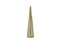 Decostar Countryfield Kegelkaars 5CM LED kegel Lyon S goud