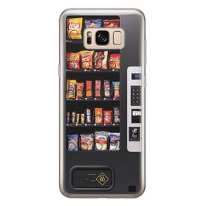 Samsung Galaxy S8 siliconen hoesje - Snoepautomaat