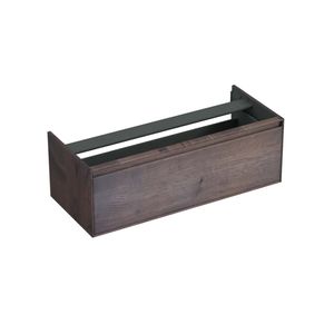 Onderkast Forzalaqua Reno 120x51x40 cm 1 La Softclose Eiken Charcoal Forzalaqua