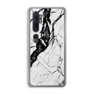 Witte marmer 2: Xiaomi Mi Note 10 Pro Transparant Hoesje