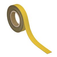 Magneetband MAUL beschrijf- wisbaar 10mx30mmx1mm geel - thumbnail