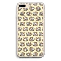 Slapende poes: iPhone 7 Plus Transparant Hoesje