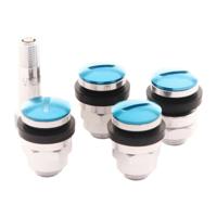 Set ventielen voor band Japan Racing JR V1 Blauw Aluminium (4 Stuks)