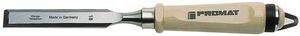 Promat Steekbeitel | snedebreedte 12 mm met klem | heft van wit beukenhout Ulm vorm | chroom-vanadiumstaal - 4000815172 4000815172