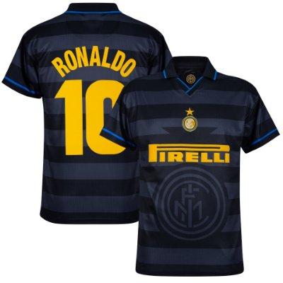 F.C. Internazionale Retro Shirt Uit 1997-1998 + Ronaldo 10