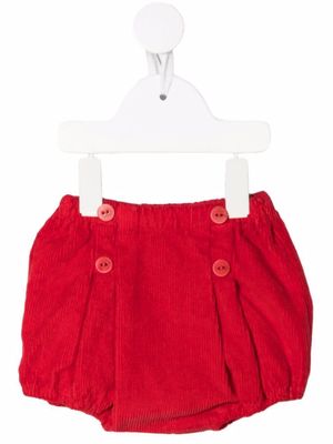 Siola minijupe en velours côtelé - Rouge
