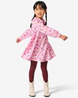 HEMA Kinderjurk Mousseline Kersen Roze (roze)