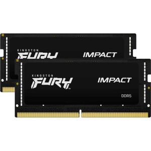 Kingston Technology FURY 32GB 6400MT/s DDR5 CL38 SODIMM (set van 2) Impact XMP