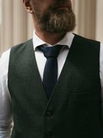 Luxe Stropdas | Blauw | Gebreid | Elegante Stropdas Voor Mannen | Peaky Blinders