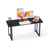 Schrijftafel 160 x 60 cm Computerbureau met Metalen Frame Industriële Houten Bureautafel Vergadertafel PC-Tafel voor Thuis Kantoor