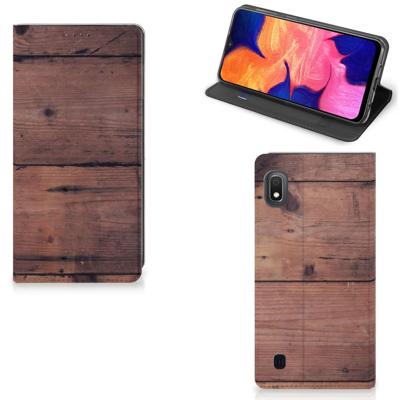 Samsung Galaxy A10 Book | Wallet Case | Old Wood