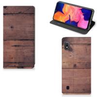 Samsung Galaxy A10 Book | Wallet Case | Old Wood
