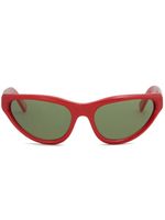 Marni lunettes de soleil Maverick - Marron