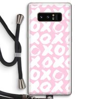 XOXO: Samsung Galaxy Note 8 Transparant Hoesje met koord