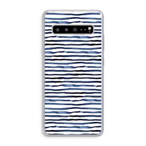 Verrassende lijnen: Samsung Galaxy S10 5G Transparant Hoesje