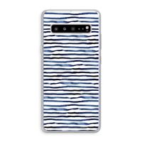 Verrassende lijnen: Samsung Galaxy S10 5G Transparant Hoesje