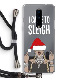 Came To Sleigh: OnePlus 8 Transparant Hoesje met koord