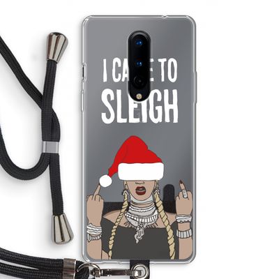 Came To Sleigh: OnePlus 8 Transparant Hoesje met koord