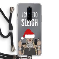 Came To Sleigh: OnePlus 8 Transparant Hoesje met koord