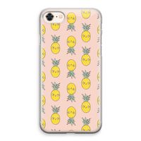 Ananas: iPhone 8 Transparant Hoesje